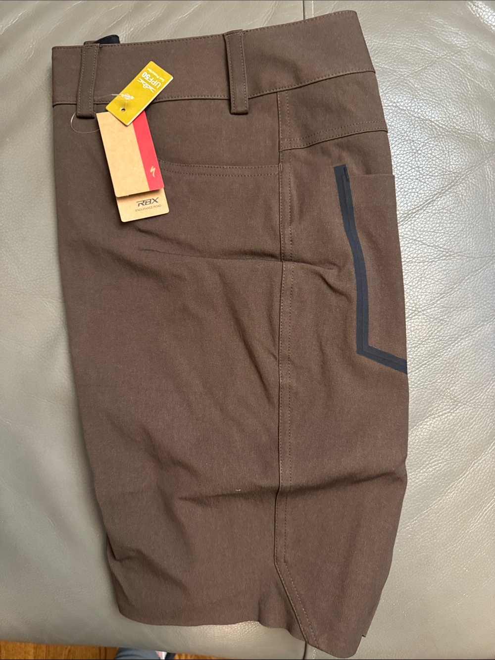 Specialized ADV Women's Brown Bike Shorts with Black Trim size Large